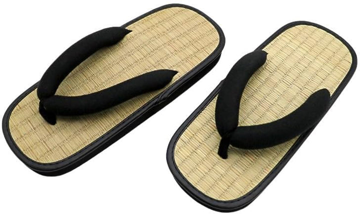 Bamboo Tatami Straw Flip-Flops