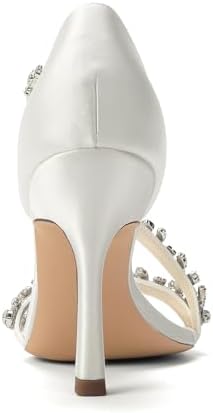 Women’s Crystal-Strap Stiletto Sandals
