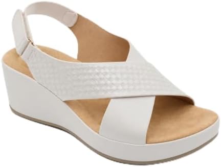 Women’s Crossover-Strap Wedge Sandals
