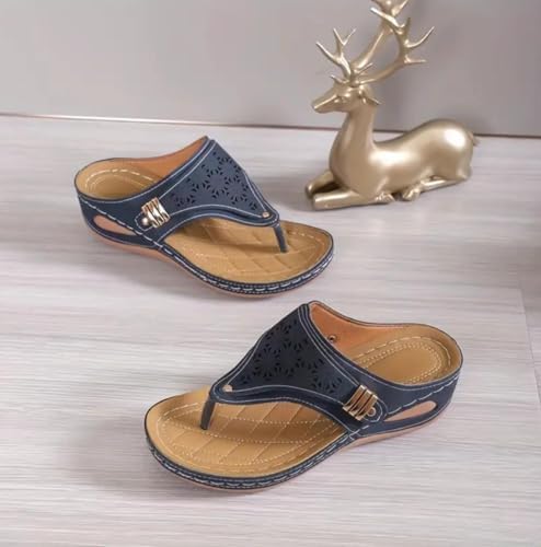 Women’s Buckled Thong Footbed Sandals