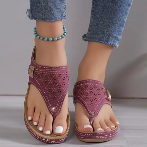 Women’s Buckled Thong Footbed Sandals