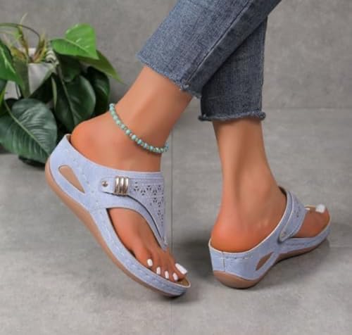 Women’s Buckled Thong Footbed Sandals