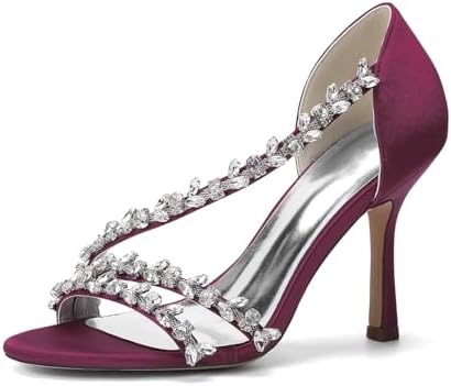 Women’s Crystal-Strap Stiletto Sandals