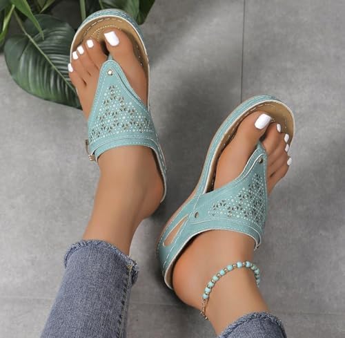 Women’s Buckled Thong Footbed Sandals