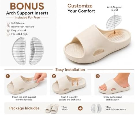 Women’s Cushioned EVA Slides