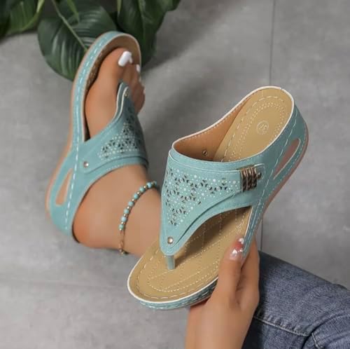 Women’s Buckled Thong Footbed Sandals