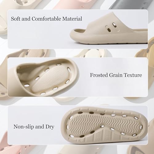 Quick-Dry Massage Shower Slides