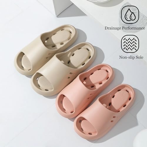 Quick-Dry Massage Shower Slides