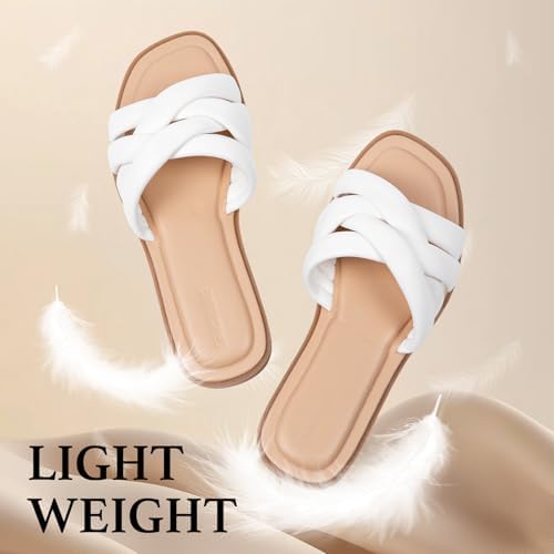 Women’s Minimalist Flat Slide Sandals