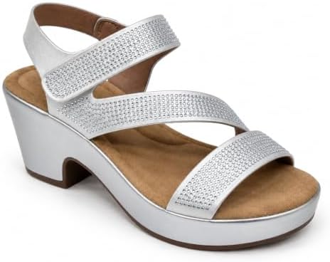 Women’s Rhinestone Platform Sandals