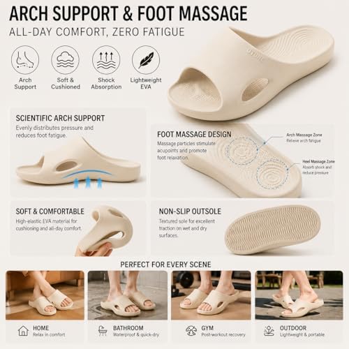 Women’s Cushioned EVA Slides