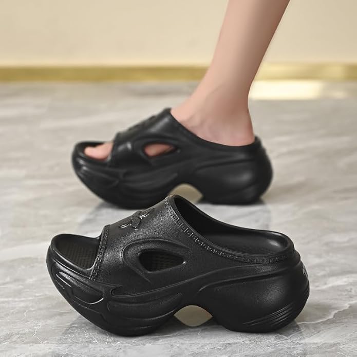 Women’s Thick-Sole EVA Platform Slides