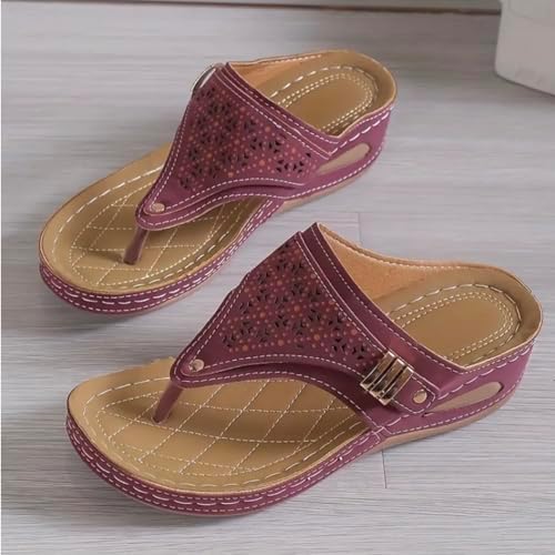 Women’s Buckled Thong Footbed Sandals