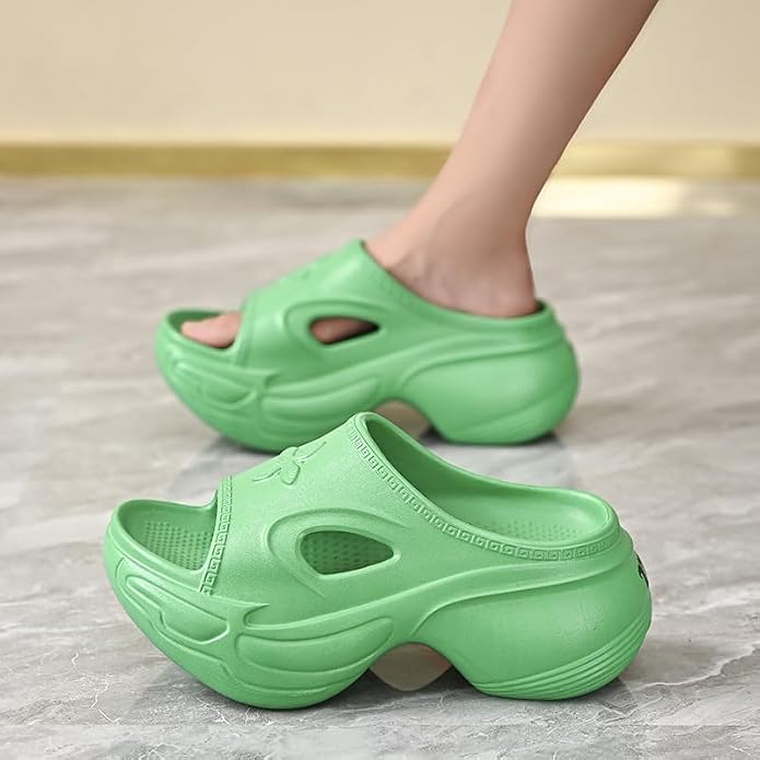 Women’s Thick-Sole EVA Platform Slides
