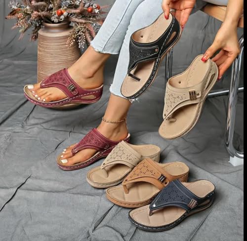 Women’s Buckled Thong Footbed Sandals